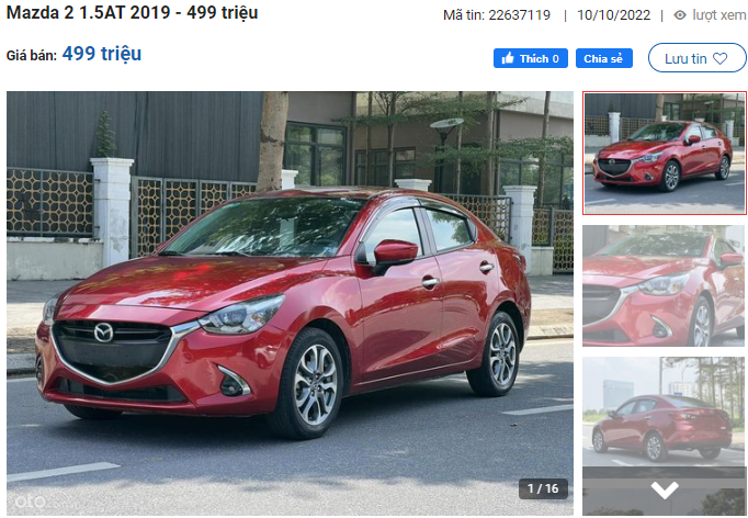 Mazda 2 1.5AT 2019 1