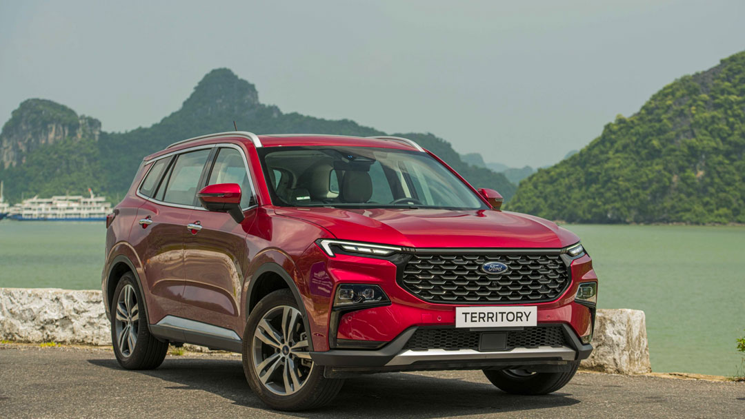 So sánh Ford Territory và Hyundai Tucson: Về kích thước