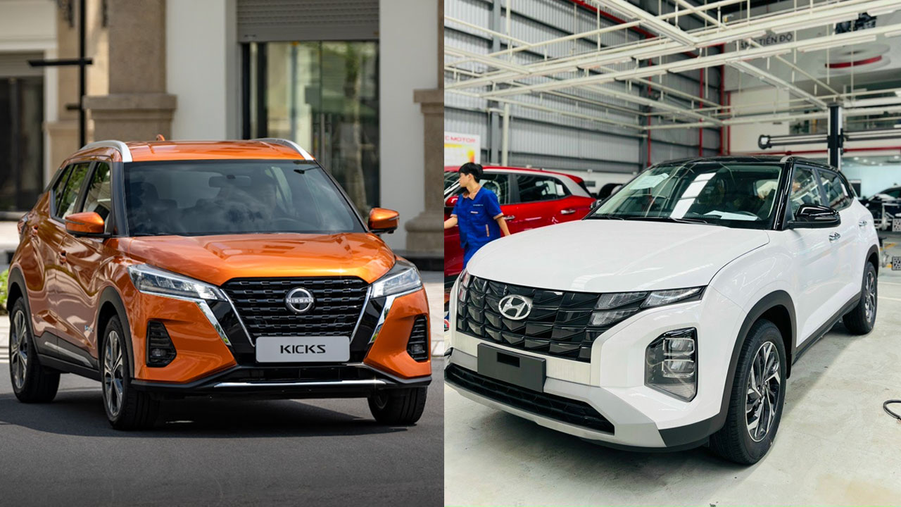 So sánh Nissan Kicks và Hyundai Creta