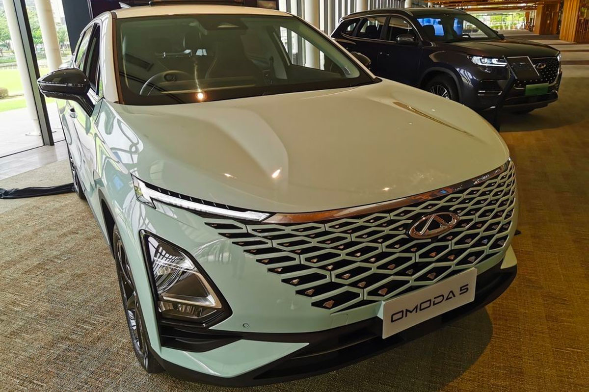 Chery Omoda 5 sở hữu diện mạo có phần độc đáo và mang hơi hướng của tương lai
