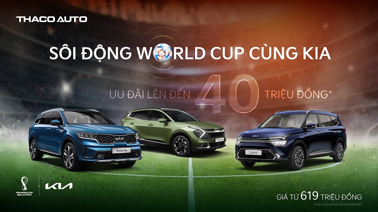 KIA áp dụng khuyến mãi hấp dẫn cho loạt xe.