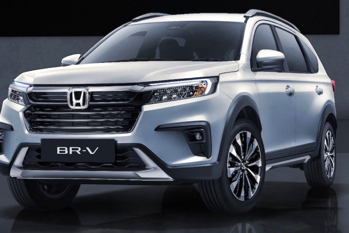 xe Honda BR-V sở hữu phong cách thiết kế cứng cáp, nam tính với đèn pha LED hoàn toàn có tự động