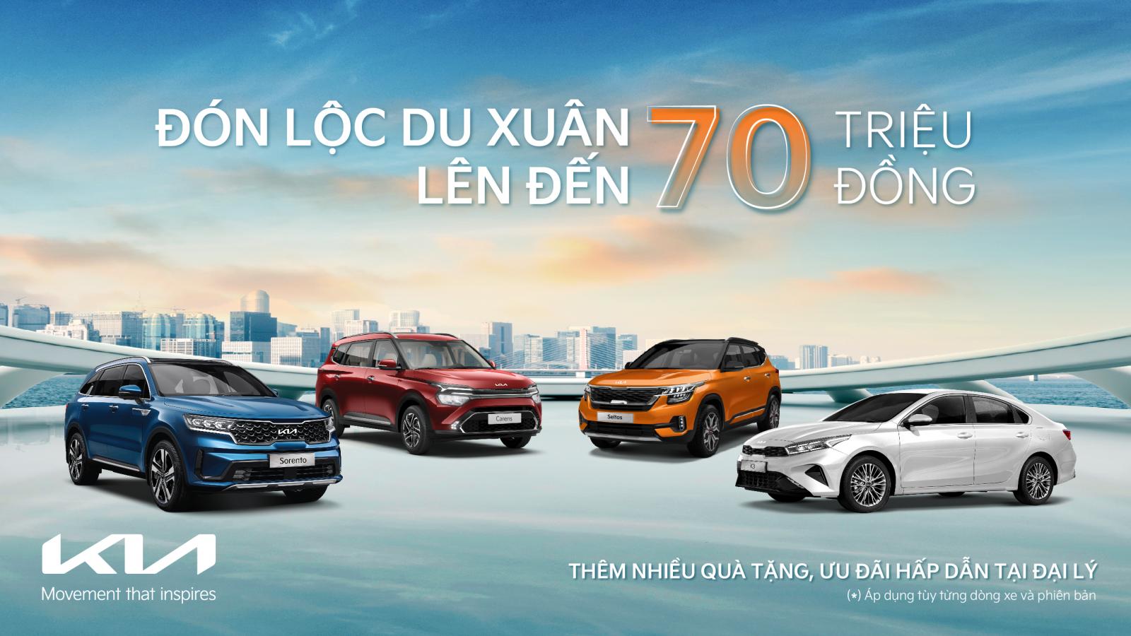 KIA ưu đãi tháng 2.