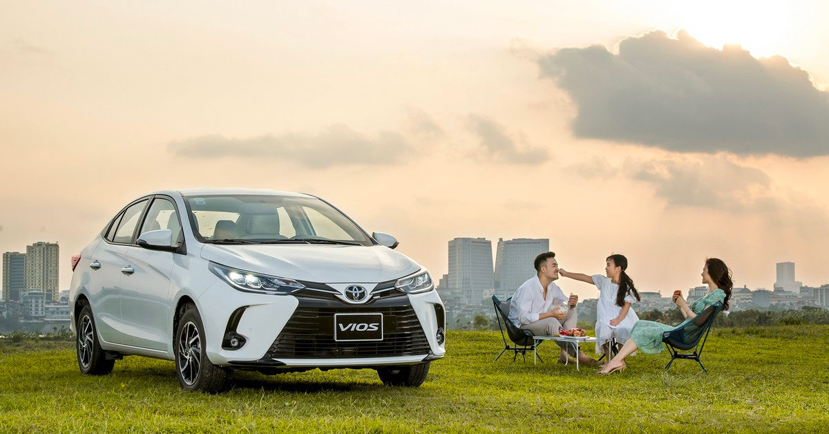 Toyota Vios chỉ bán được 275 xe trong tháng 1/2023. So