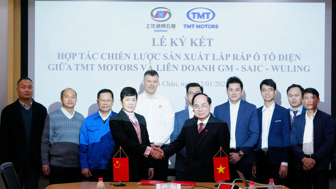 TMT Motors công bố đã hoàn tất ký kết hợp tác chiến lược với Liên doanh General Motors (GM) – SAIC – Wuling.