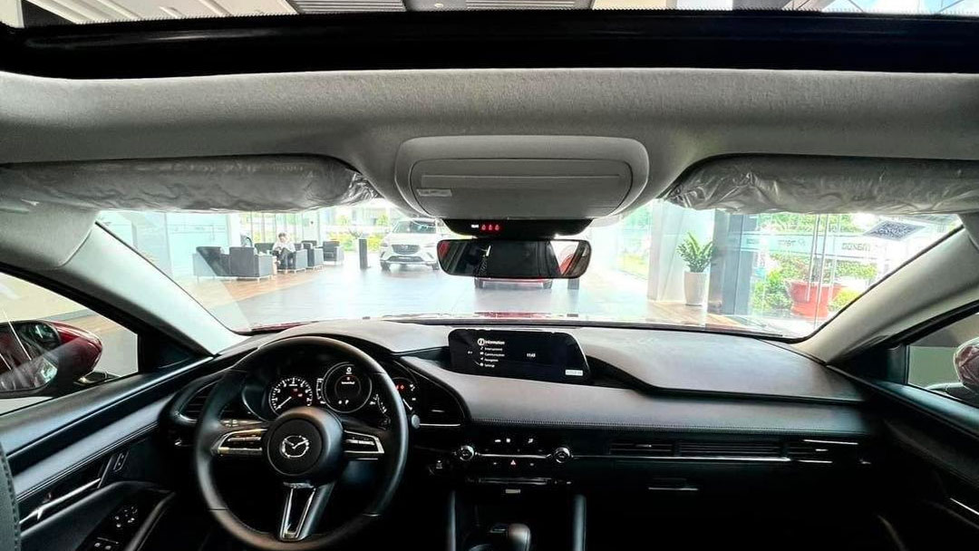 cabin Mazda3 mang đến cảm giác lịch lãm, sang trọng