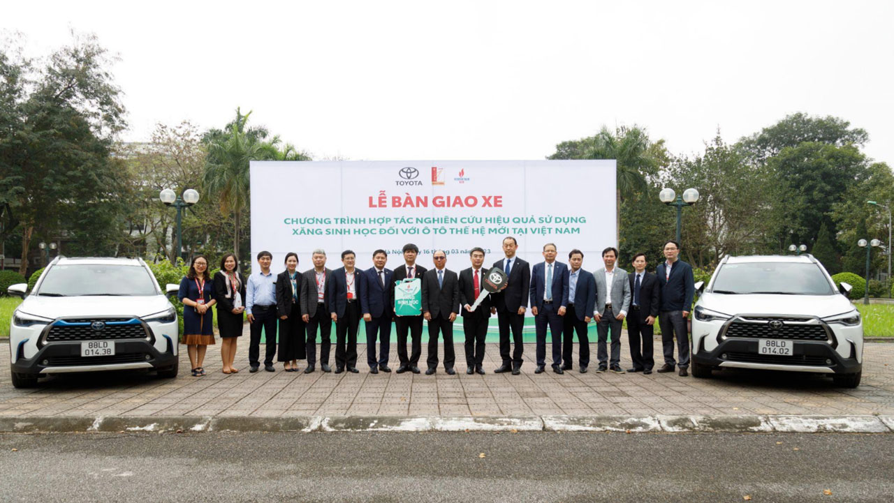 Toyota Việt Nam triển khai dự án nghiên cứu nhiên liệu sinh học 