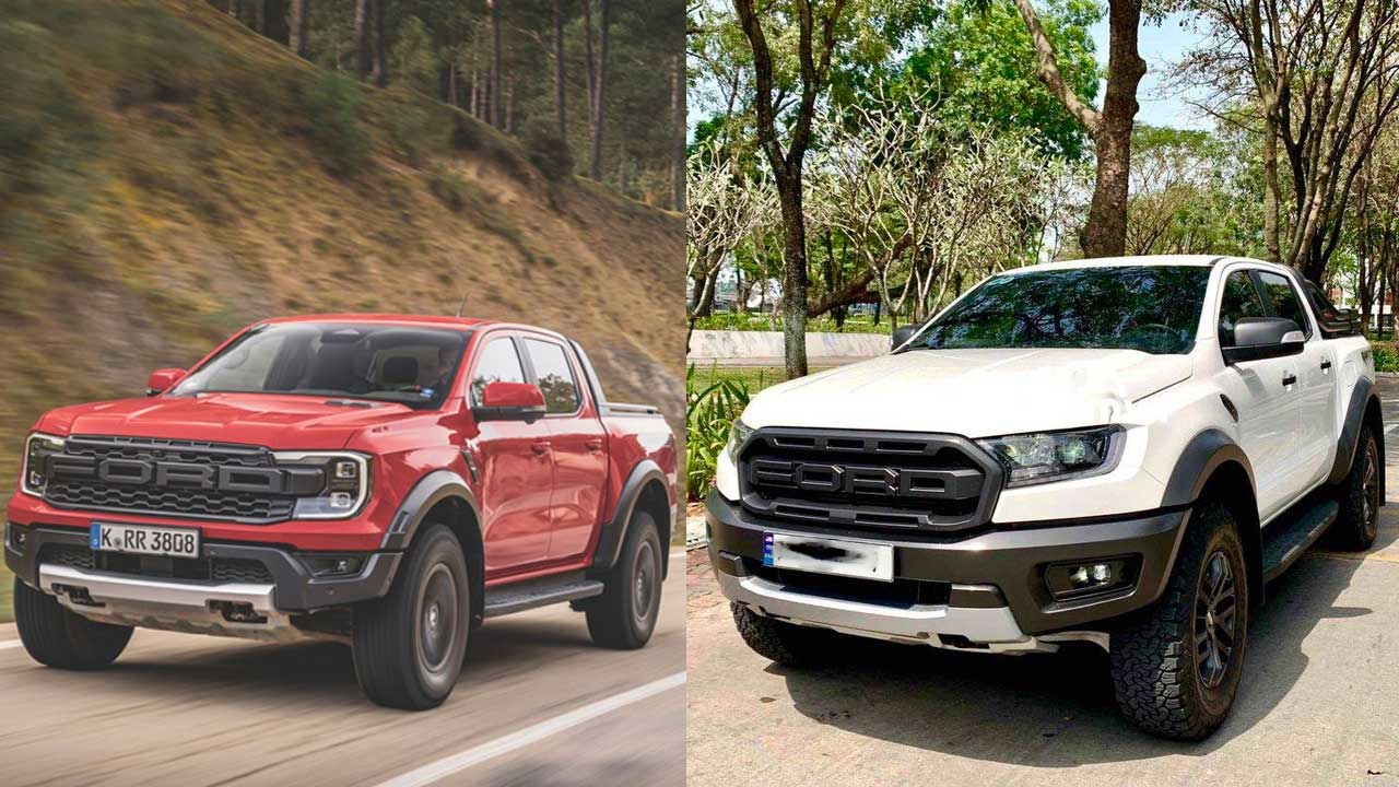 So sánh Ford Ranger Raptor 2023 và thế hệ cũ: Tăng giá gần 100 triệu, nâng cấp những gì?