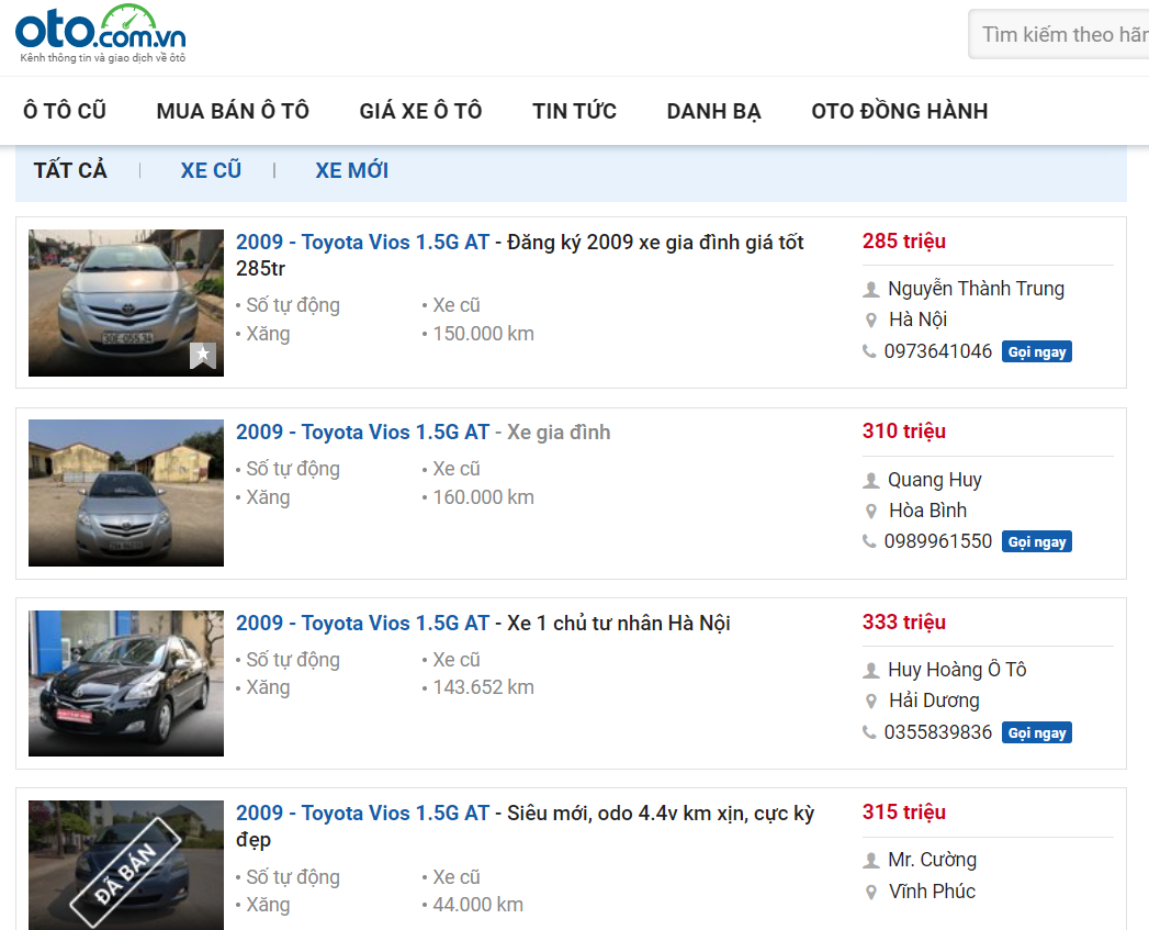 Toyota Vios 2009 Toyota Vios 2009.