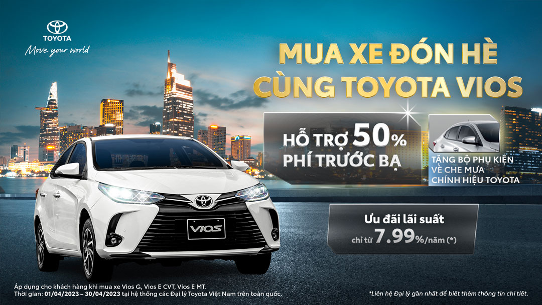 Chương trình ưu đãi Toyota Vios