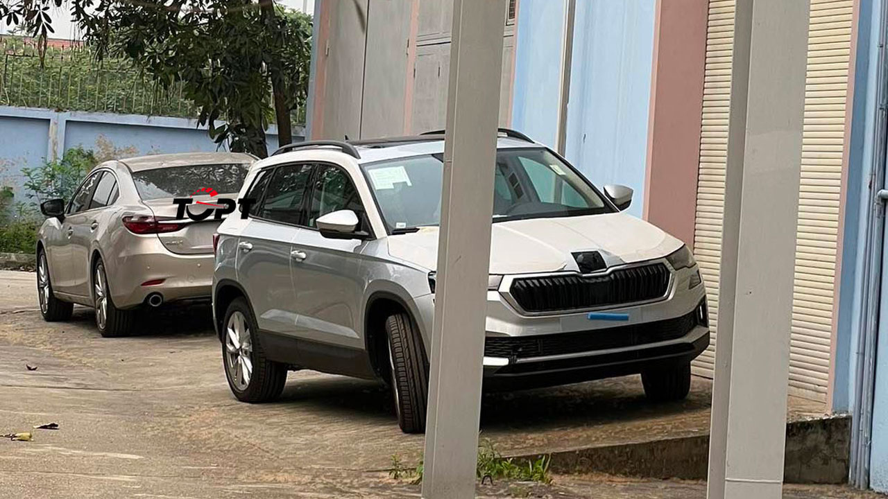 ngoại trừ logo Skoda thì gần như tất cả bộ phần còn lại của bộ đôi Kodiaq và Karoq đều không được che chắn ngoại trừ logo Skoda thì gần như tất cả bộ phần còn lại của bộ đôi Kodiaq và Karoq đều không được che chắn