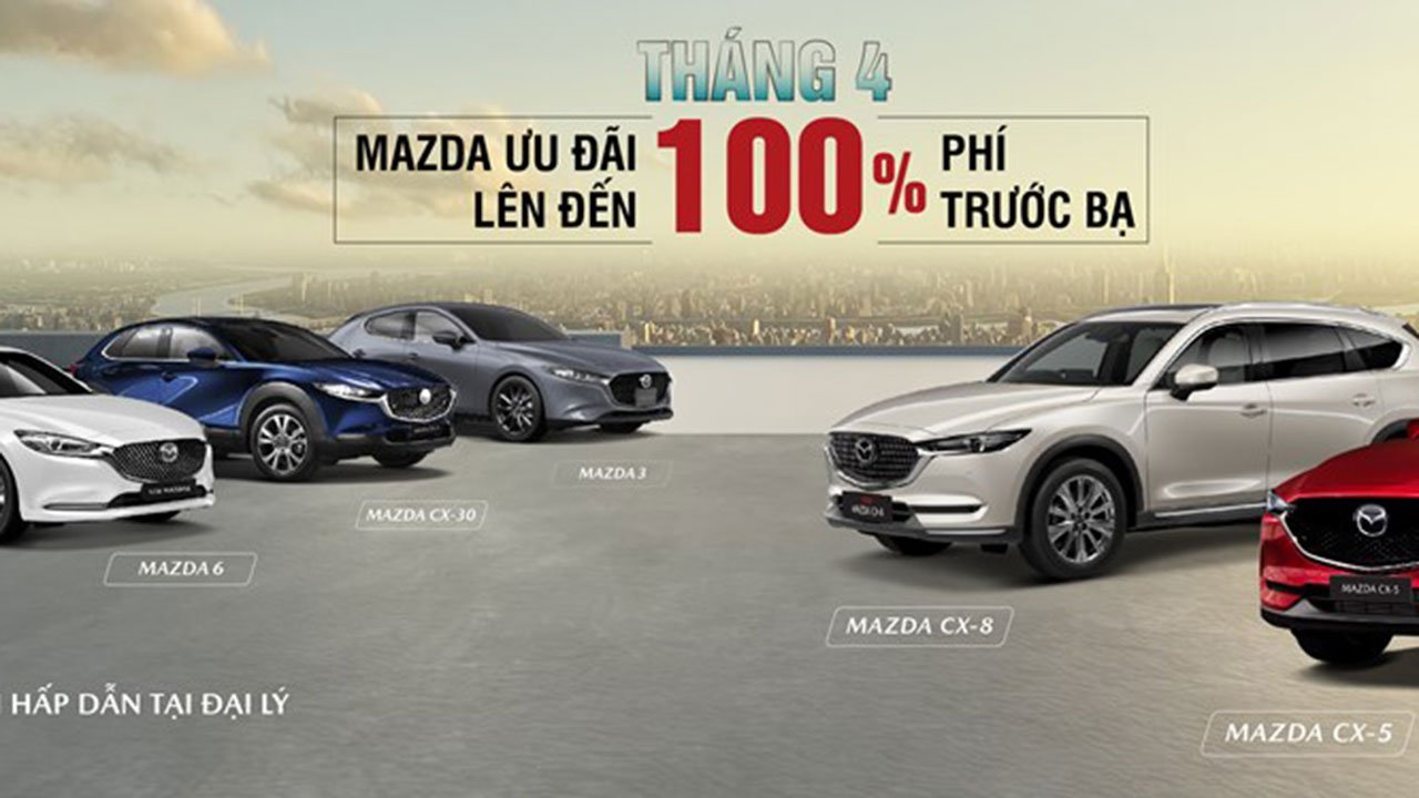 ưu đãi mazda.