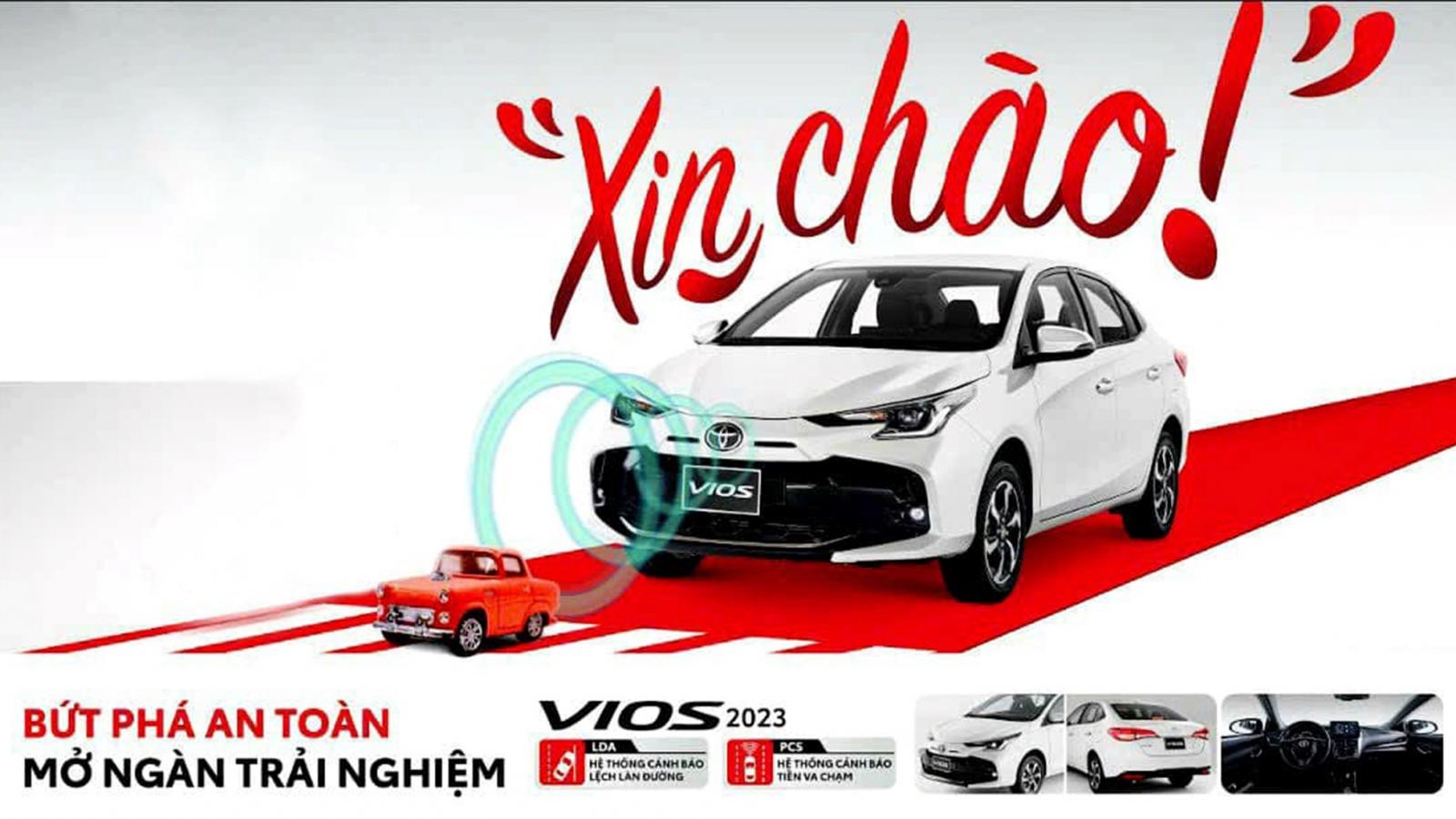 Đại lý hé lộ hình ảnh Toyota Vios 2023, có thêm an toàn chủ động, giá bán hấp dẫn hơn trước 1