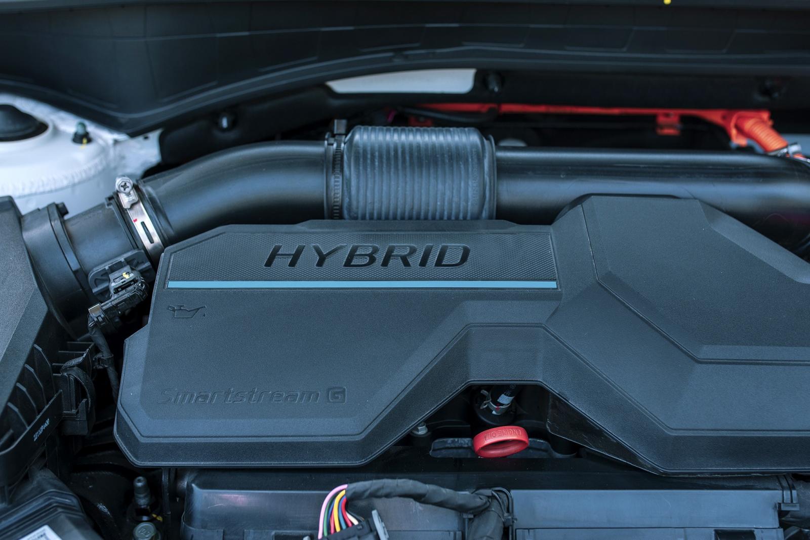 Động cơ xe Hyundai Santa Fe Hybrid 2023 1