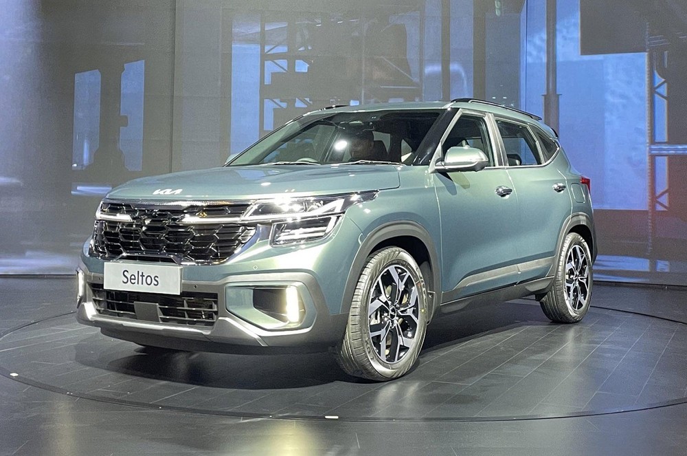 Ngoại hình KIA Seltos facelift 2023.