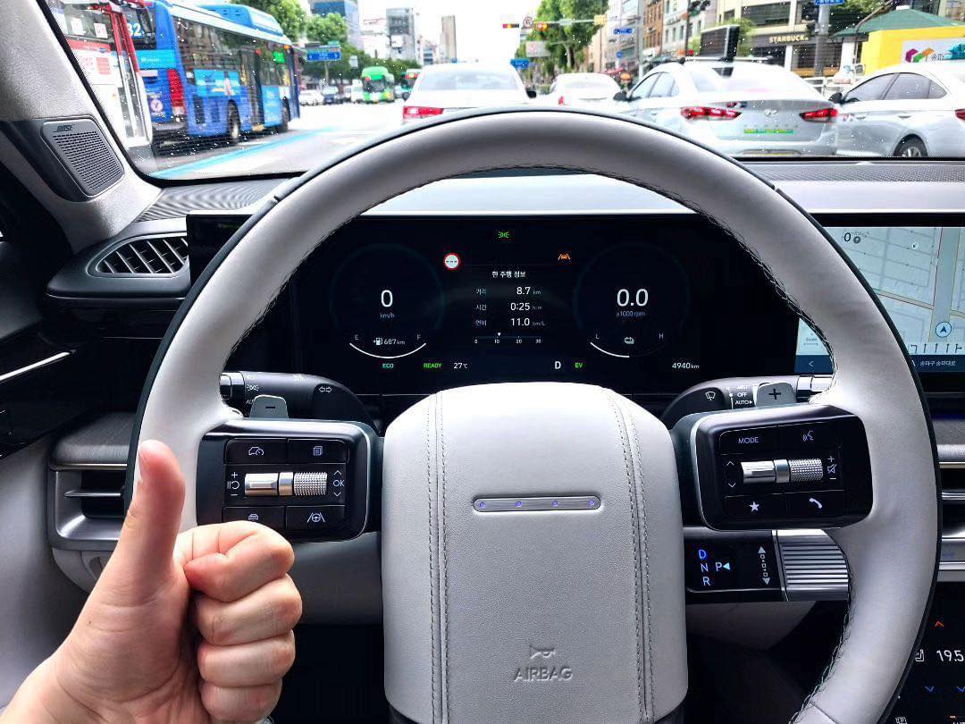Ảnh thực tế nội thất Hyundai Santa Fe thế hệ mới3 Ảnh thực tế nội thất Hyundai Santa Fe thế hệ mới3.