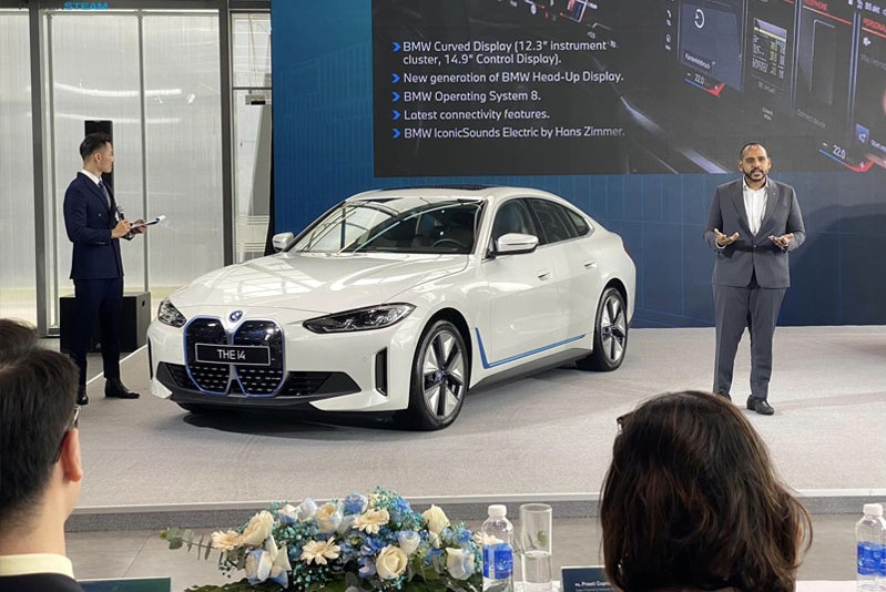 BMW i4 2023 giá niêm yết là 3,759 tỷ đồng 1