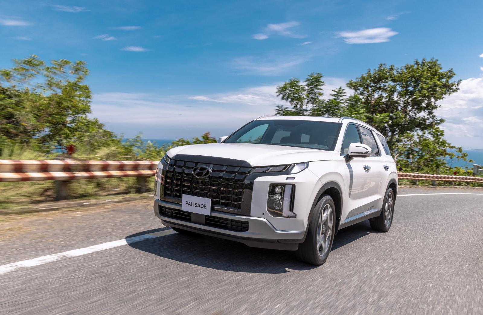 Vận hành Hyundai Palisade.