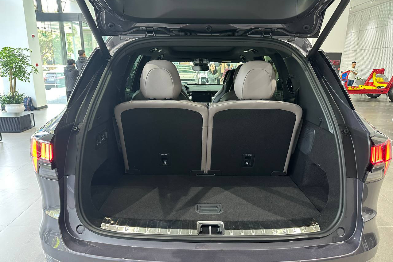 Khoang hành lý rộng rãi