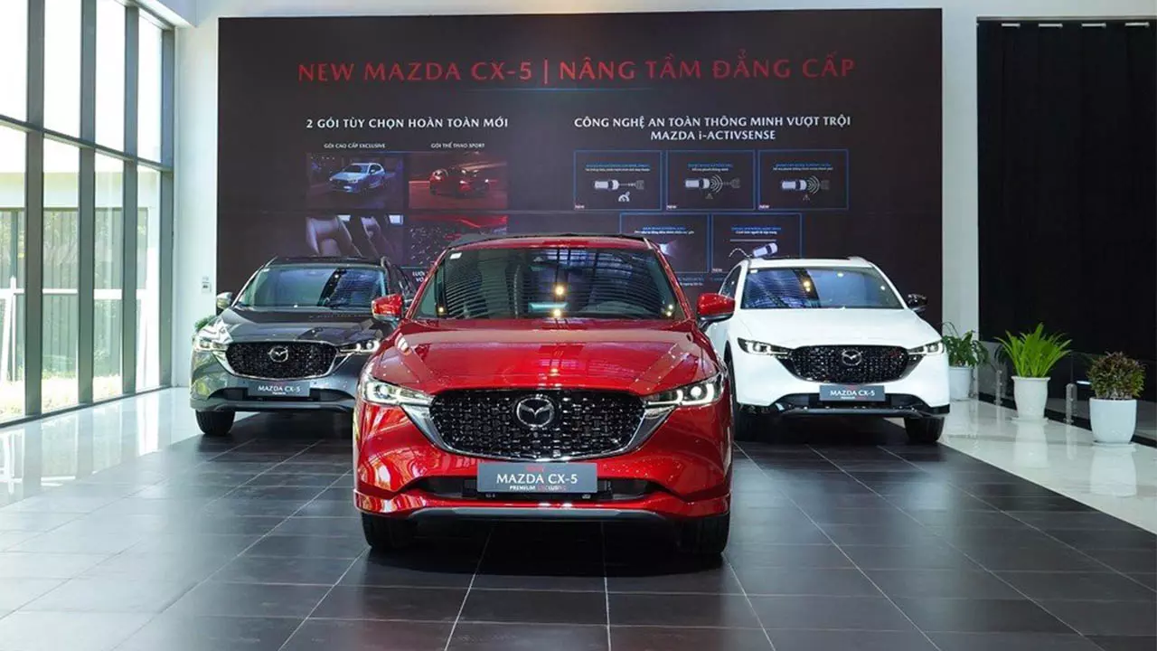 Mazda CX-5: Giá lăn bánh 789 triệu đồng-1,081 tỷ đồng1