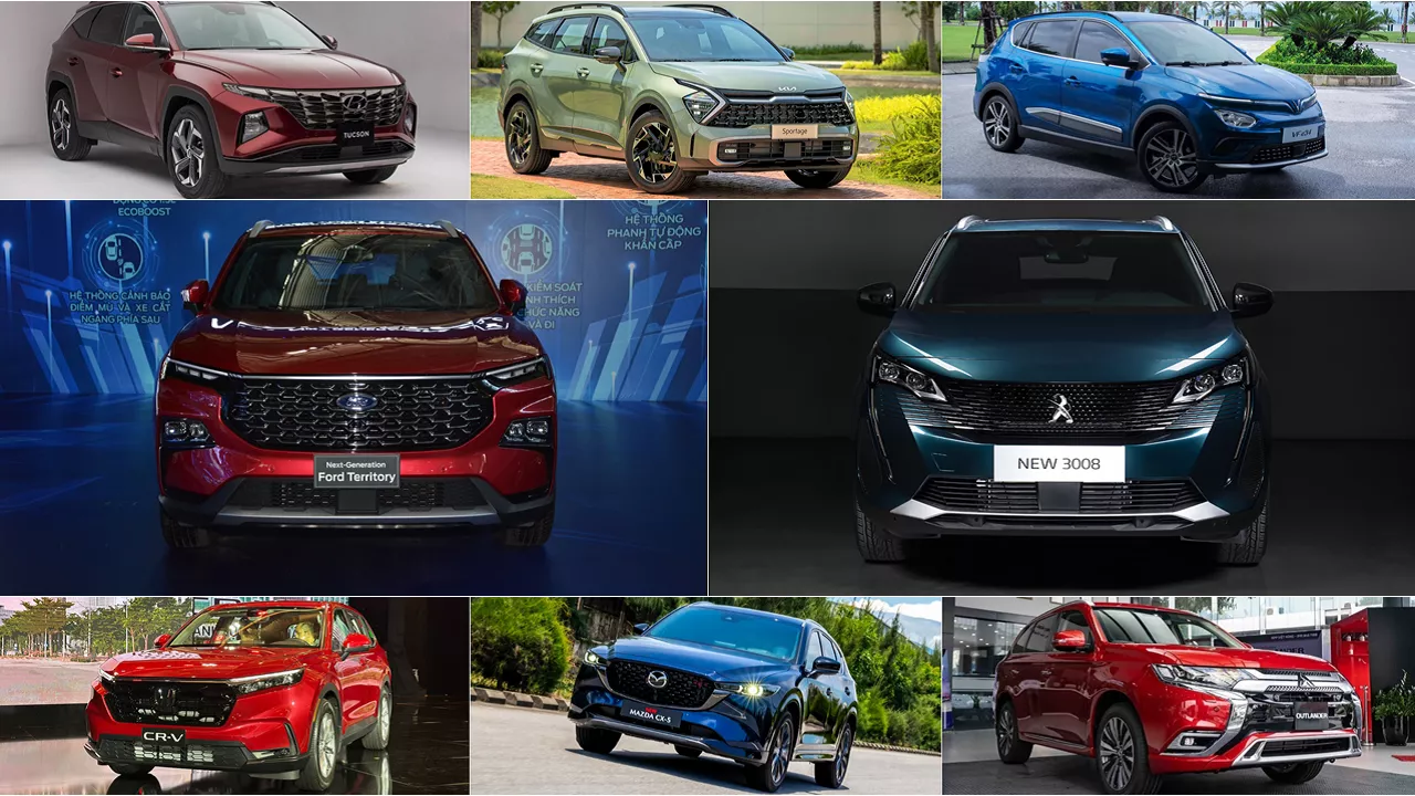 Xe nào có giá lăn bánh rẻ nhất phân khúc SUV cỡ C? 1