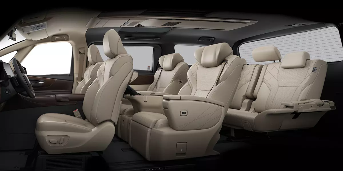 Hàng ghế xe Toyota Alphard Hàng ghế xe Toyota Alphard.