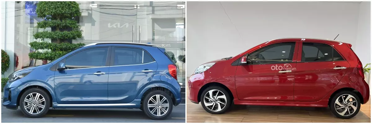 Thân xe KIA Morning.