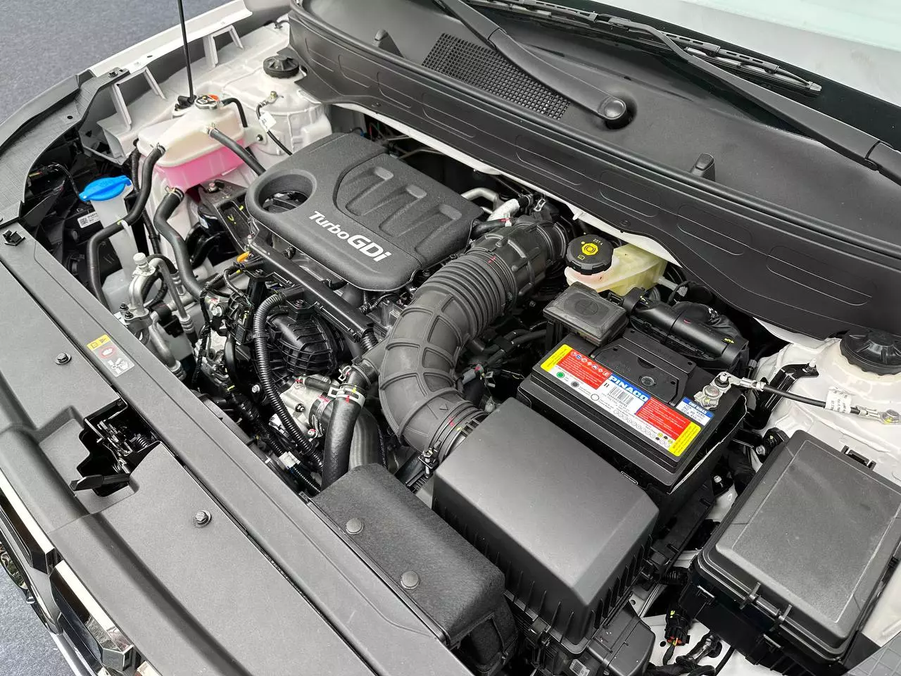 Động cơ 1.0 tăng áp trên xe Hyundai Venue.