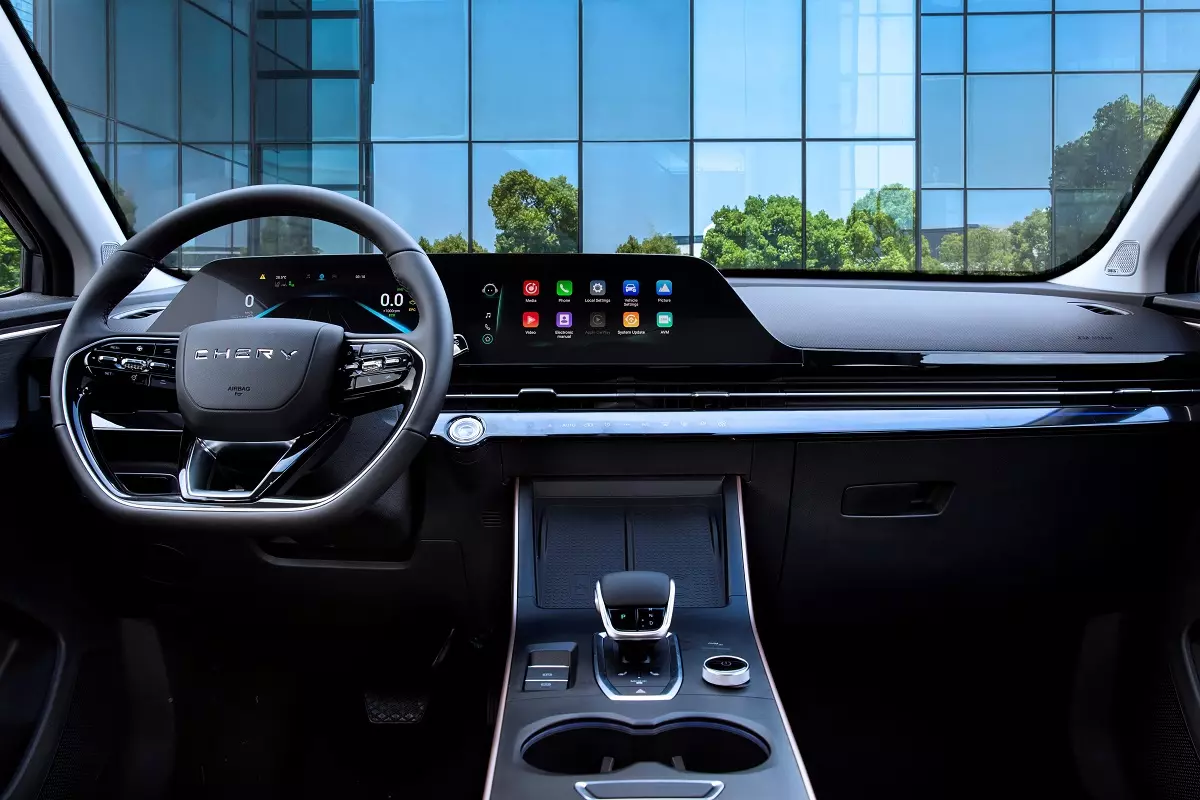 Khoang nội thất hiện đại, mang đậm hơi hướng tương lai của Omoda 5 1