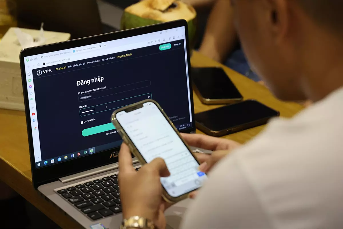 Đấu giá biển số đẹp 1