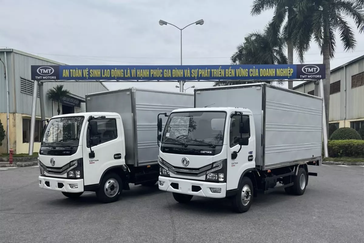 TMT Motor trình làng bộ đôi xe tải nhẹ mới Captain E250 và E350 1