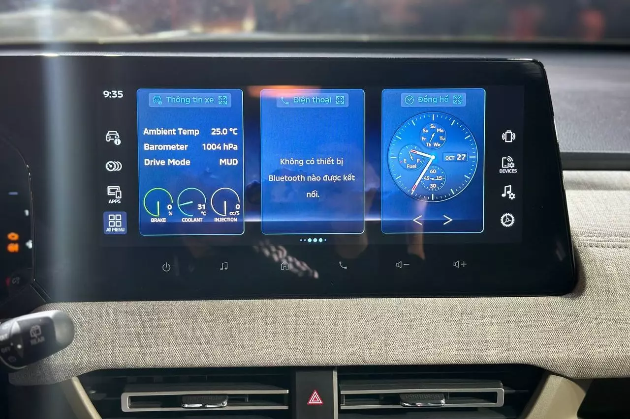 Nội thất xe Mitsubishi Xforce 2 Nội thất xe Mitsubishi Xforce 2