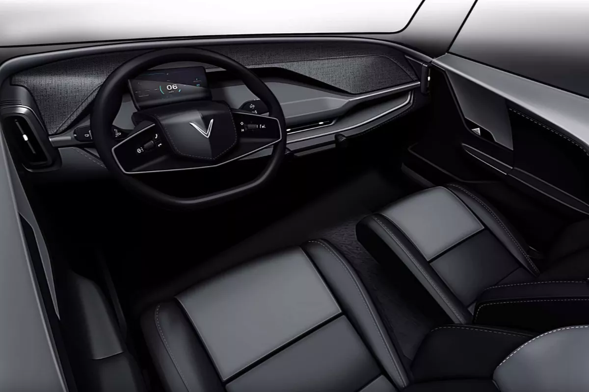 Nội thất VinFast VF 3 thiết kế tối giản nhưng vẫn tích hợp đầy đủ các tính năng cần thiết 1