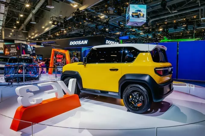 VinFast VF 3 có kích thước tổng thể là 3.190 x 1.679 x 1.622 (mm). 1