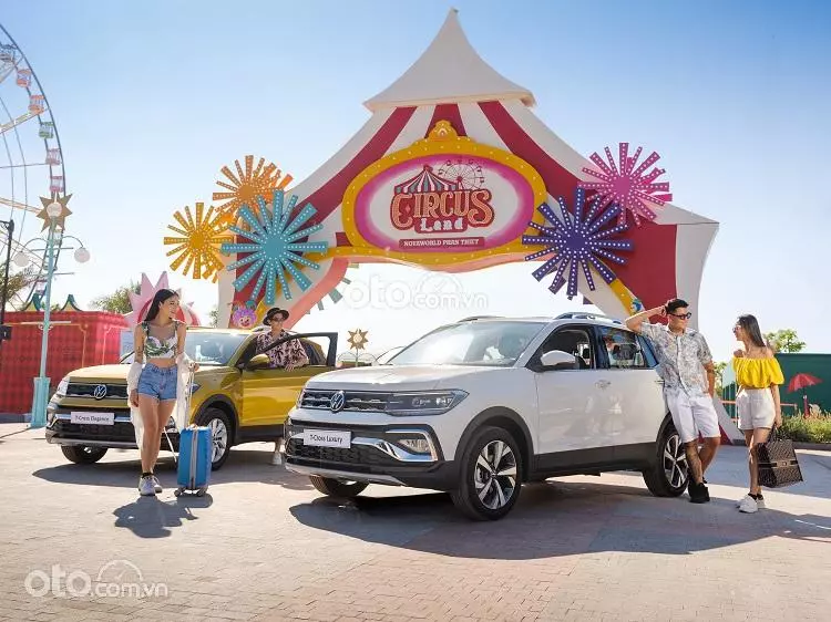 Volkswagen T-Cross 2022 sở hữu ngoại hình trẻ trung, hiện đại.