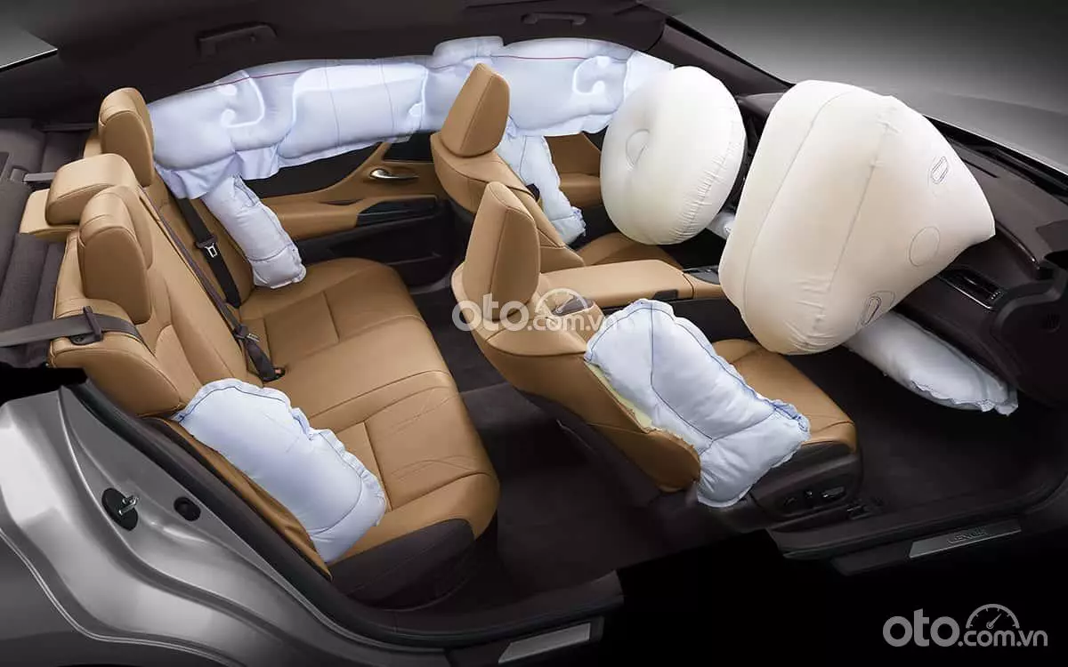 túi khí Lexus ES 300h 2021.