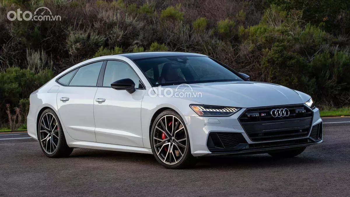 ngoại hình Audi A7 2022.