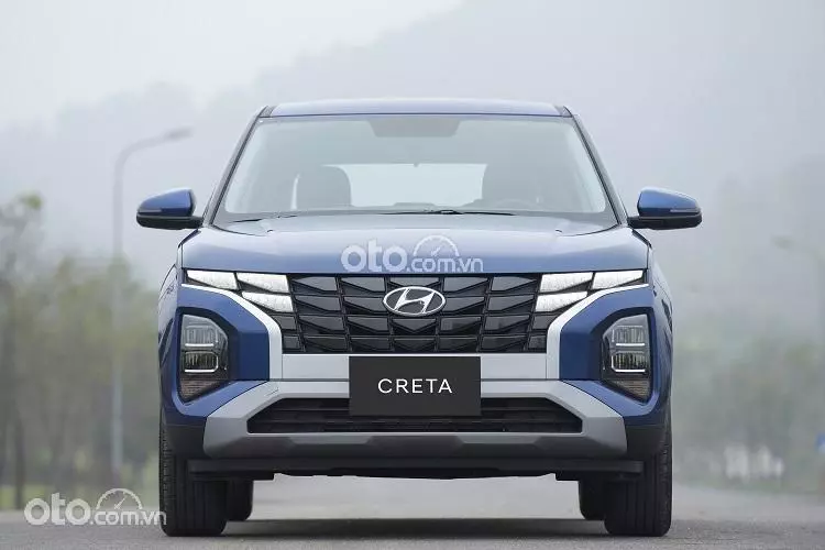 Đầu xe Hyundai Creta 2022.