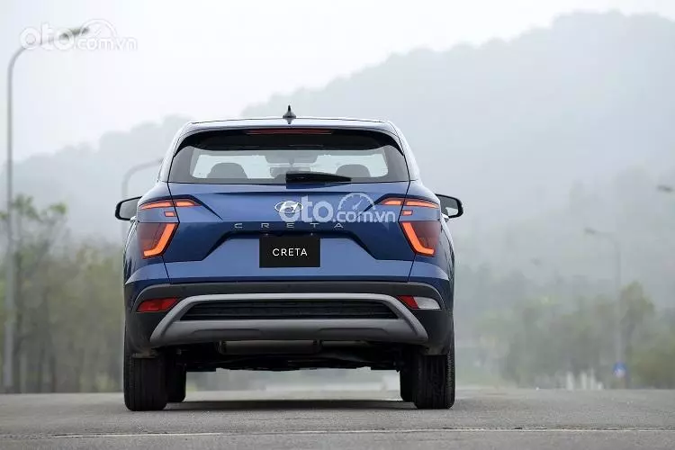 Đuôi xe Hyundai Creta 2022.