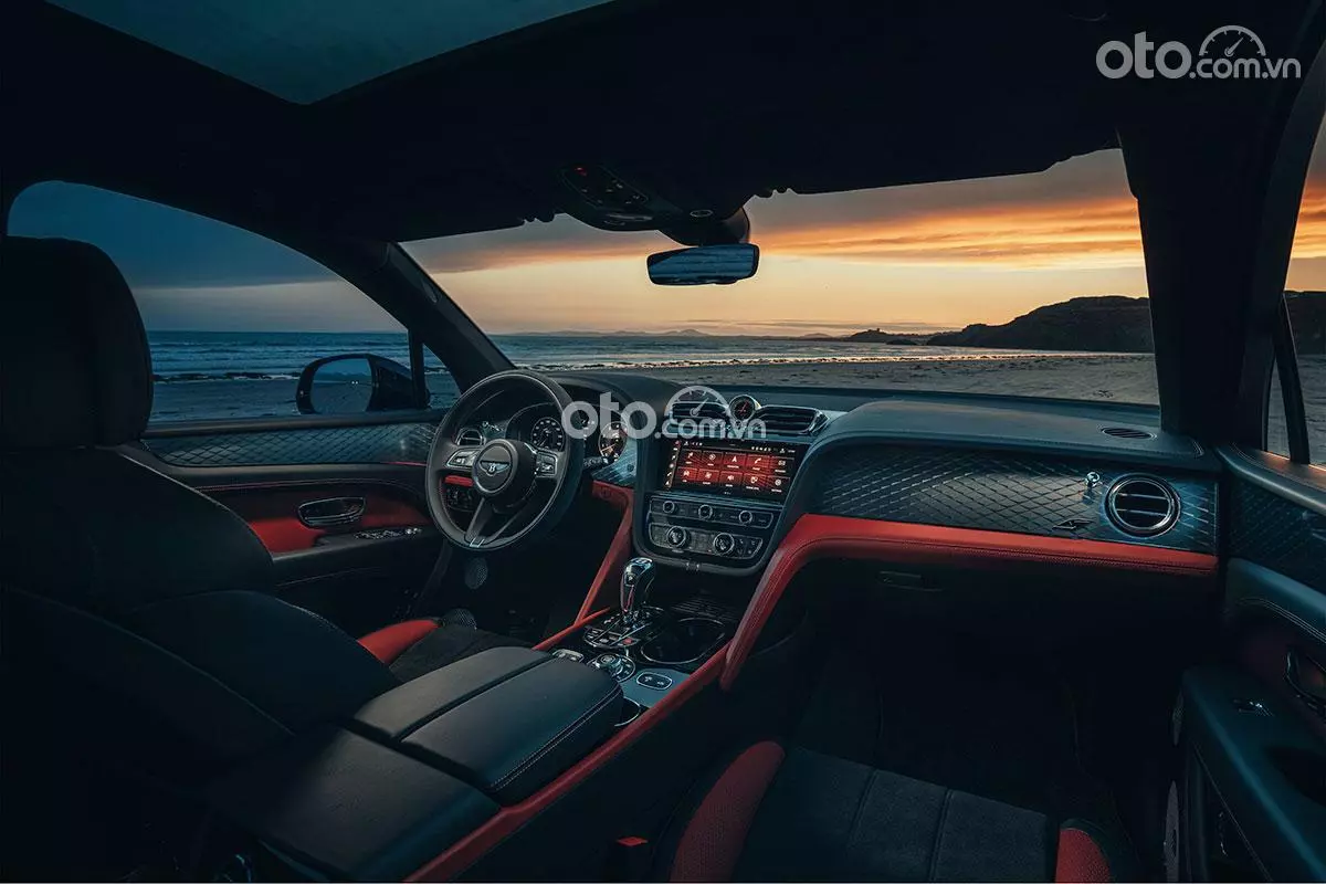 Nội thất của Bentley Bentayga.