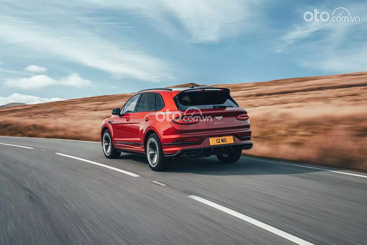 Thiết kế phía sau của Bentley Bentayga.