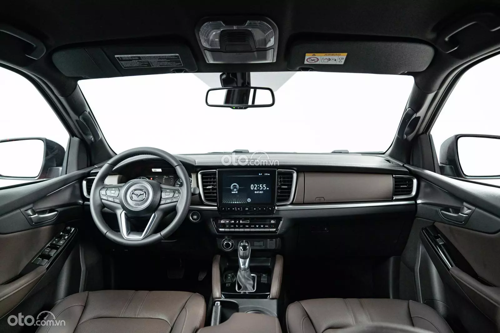 nội thất xe Mazda BT 50 2021.