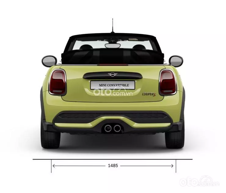 Thông số kỹ thuật xe MINI Convertible 2022-đuôi.