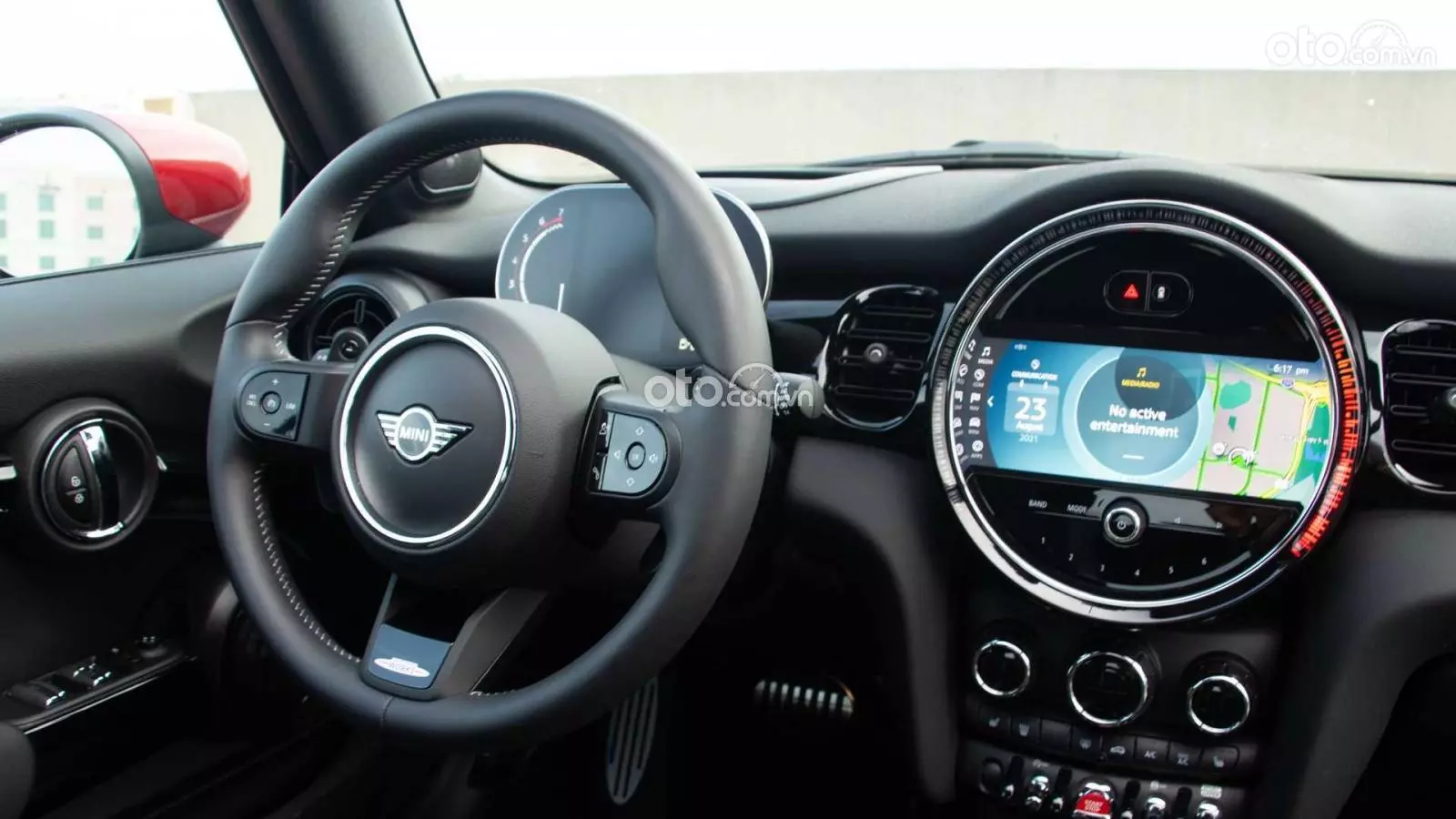 vô-lăng MINI Convertible 2021.