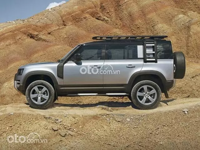 thân xe Land Rover Defender.