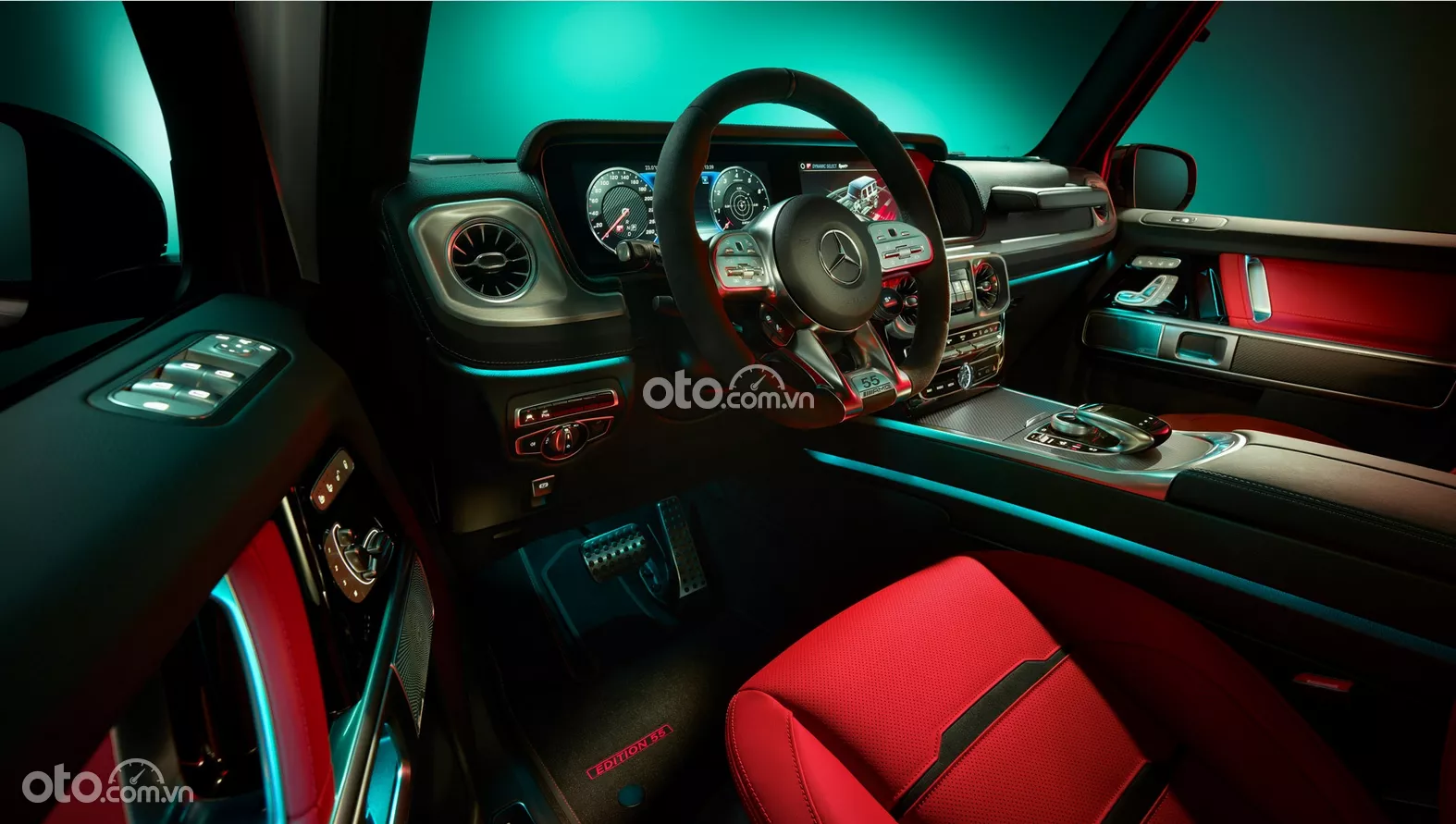 Nội thất Mercedes-AMG G 63 Edition 55.