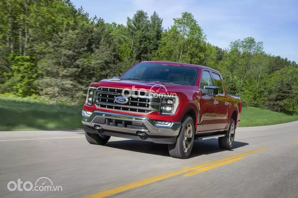Động cơ xe Ford F-150 2021.
