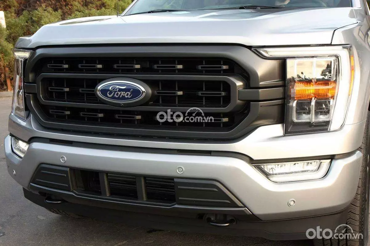 lưới tản nhiệt xe Ford F-150 2021.