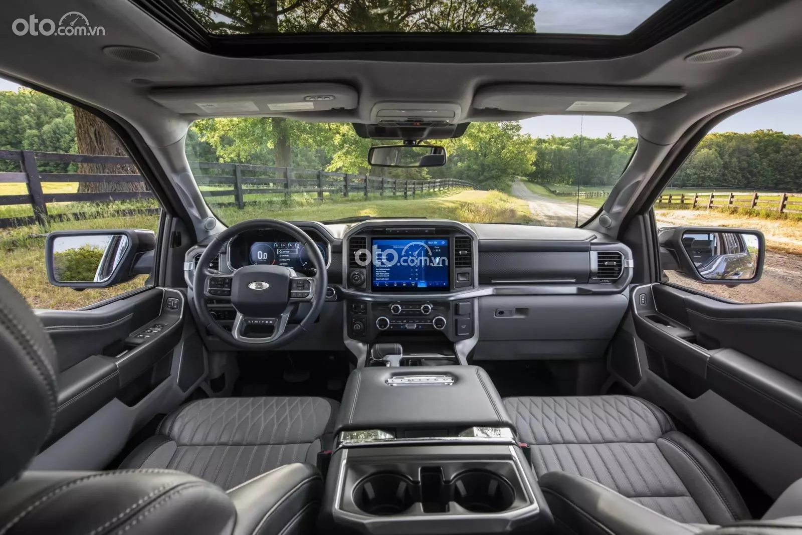 Nội thất xe Ford F-150 2021.