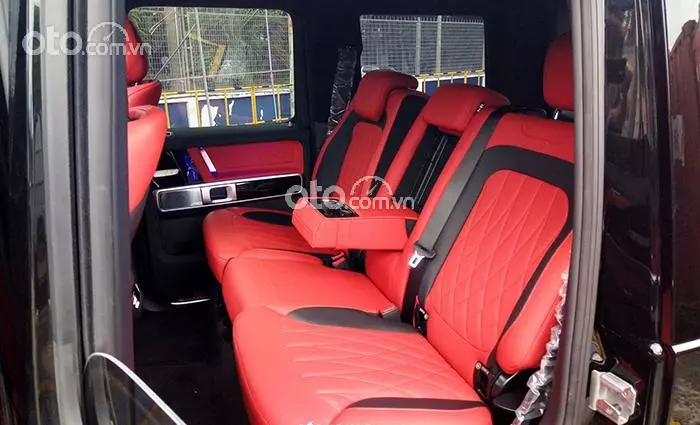 hàng ghế sau của xe Mercedes-AMG G63.1.